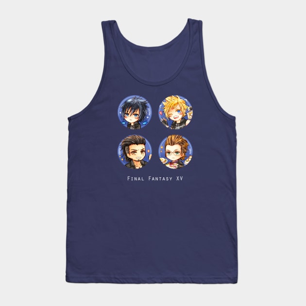 Final Fantasy XV Boys Tank Top by candypiggy